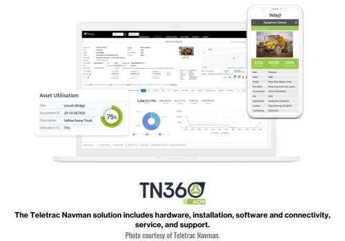 The Teletrac Navman solution includes hardware, installation, software and connectivity, service, and support.